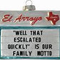 El Arroyo Ornaments