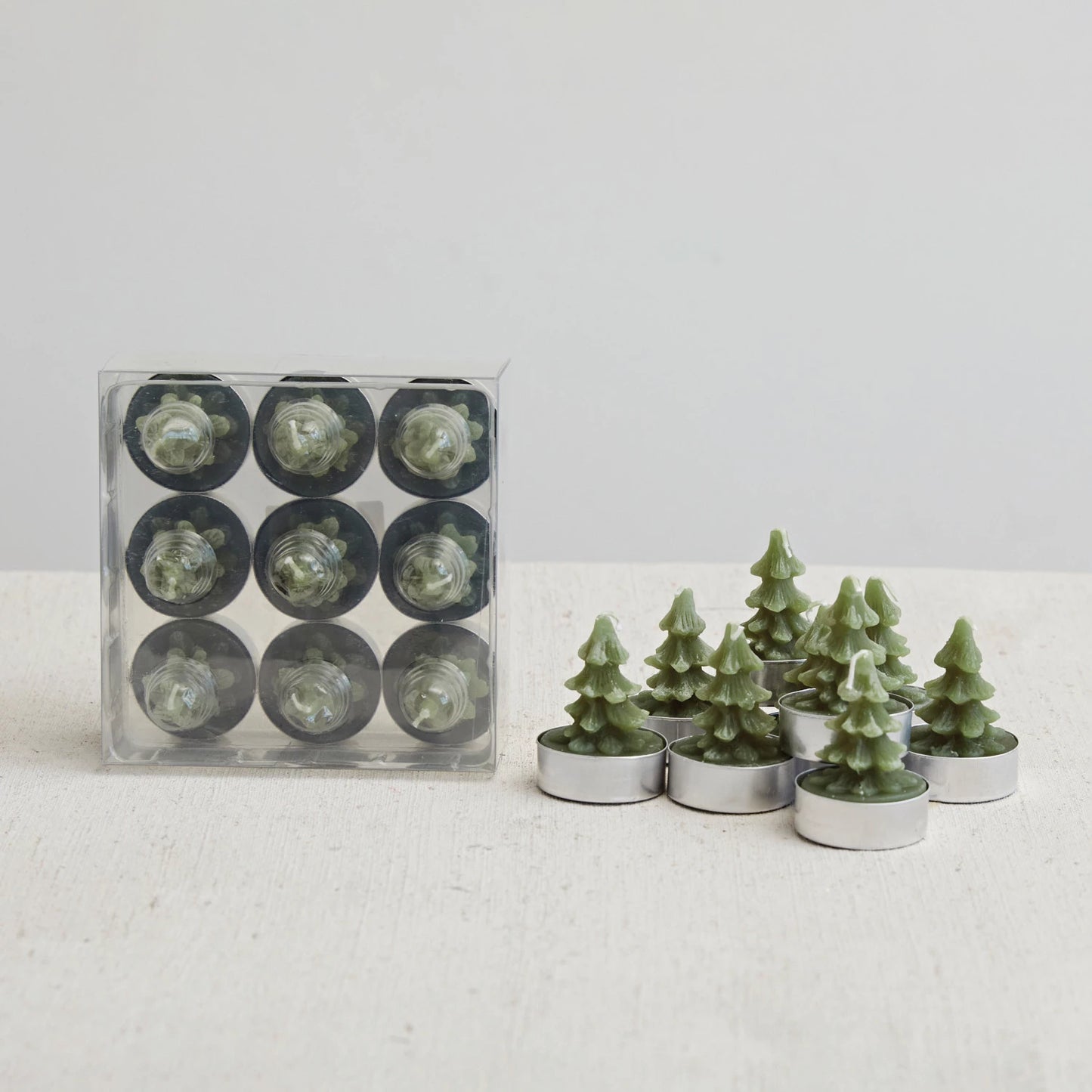 Unscented Tree Tea Light Candles