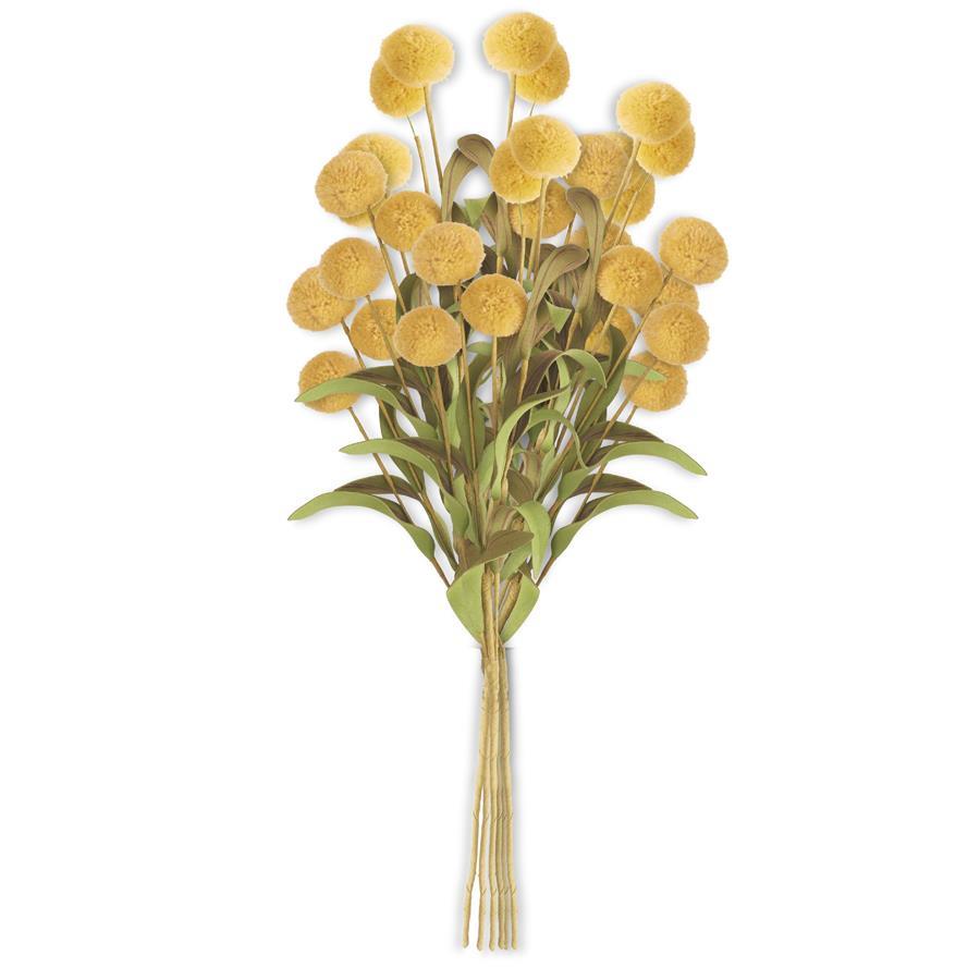 Yellow Pompom Pick