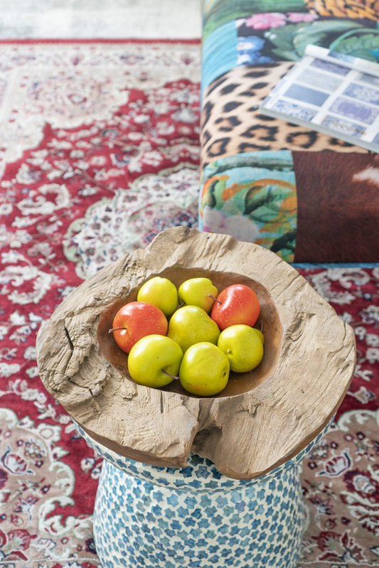 Decorative Teak Bowl