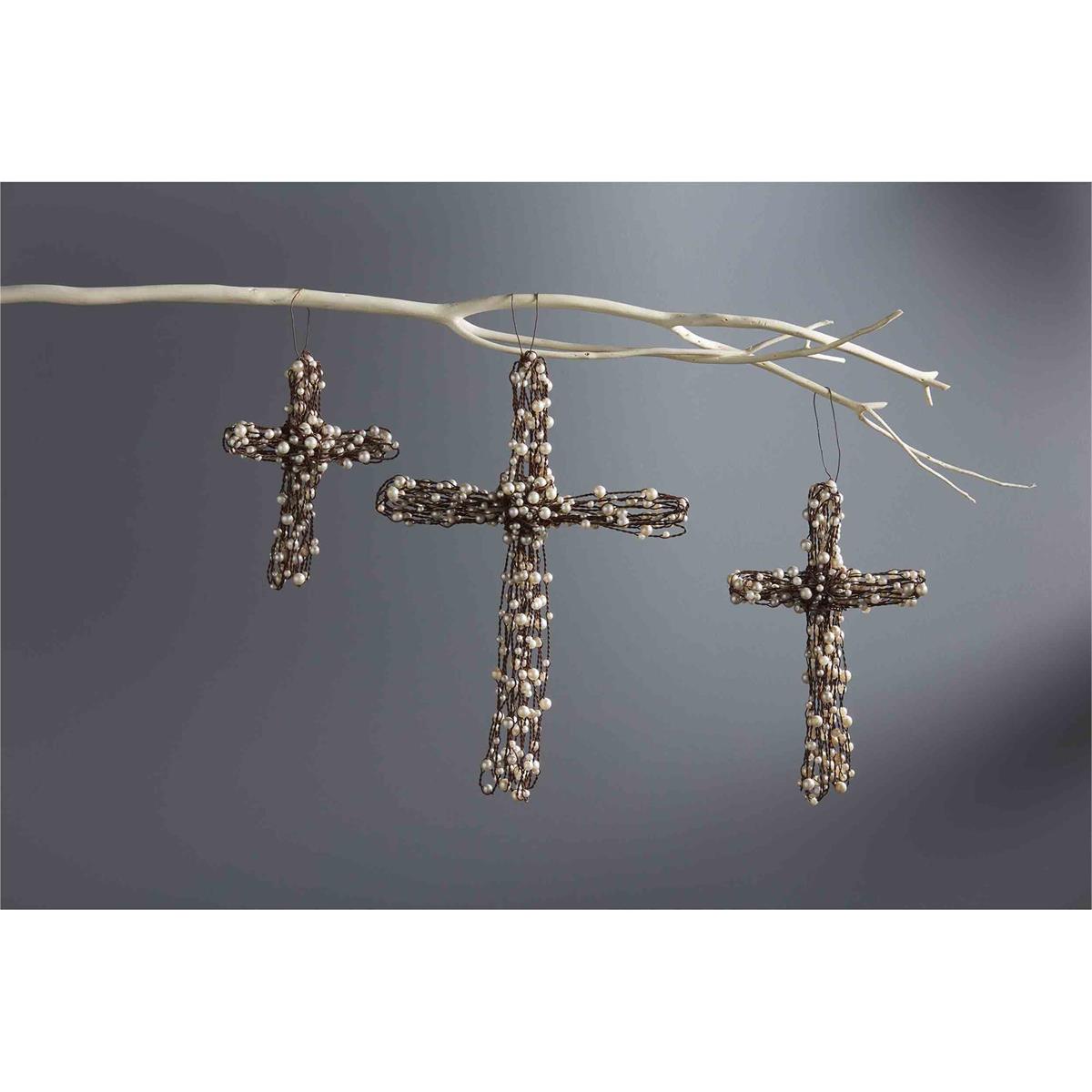 Pearl Wire Crosses