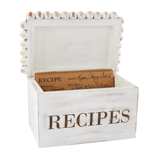 Beaded Recipe Box Set