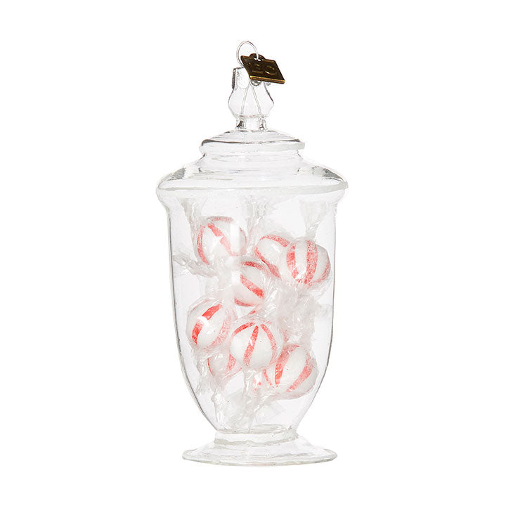 Peppermint Candy Jar Ornament