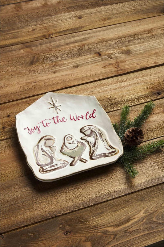 NATIVITY PLATTER