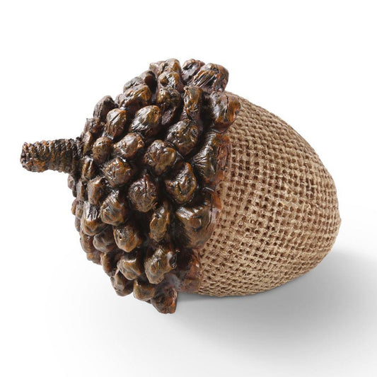 Brown Acorn w/Pinecone Top 3.5"