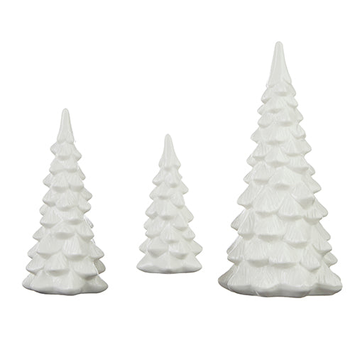 White Ceramic Trees