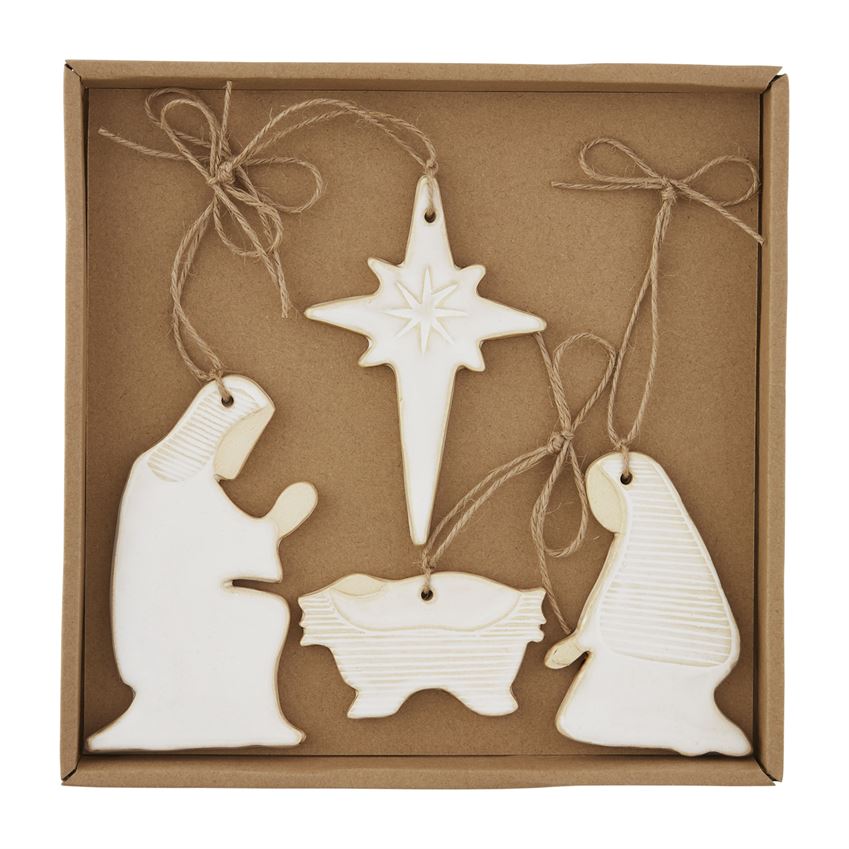 Nativity Ornament Set