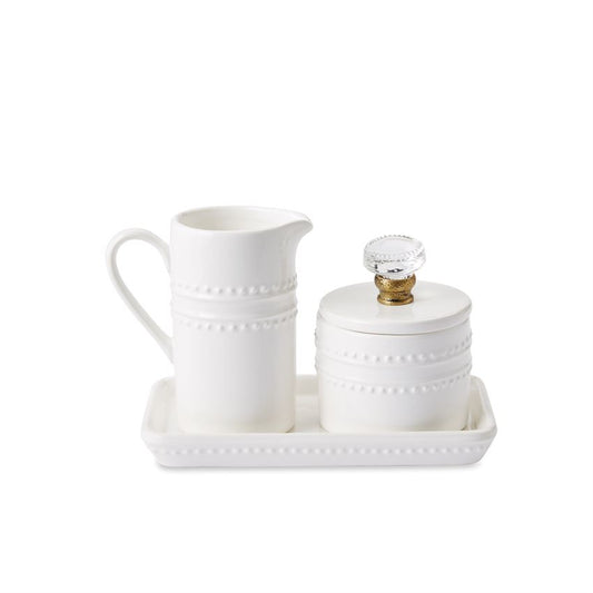 Door Knob Cream & Sugar Serving Set