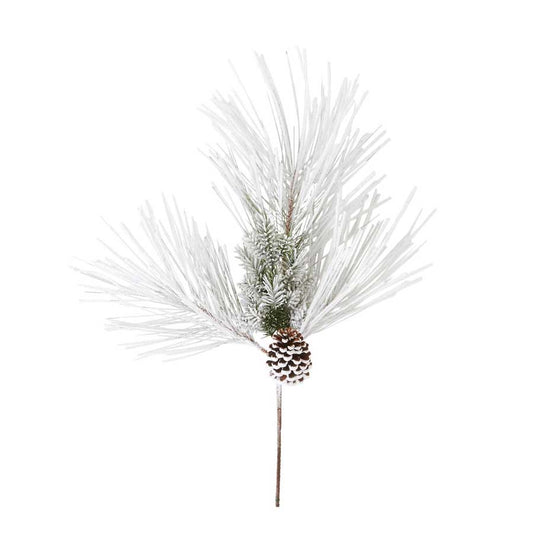 Snowy Mixed Pine Spray