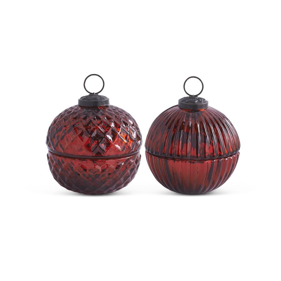 Red Glass Ornament