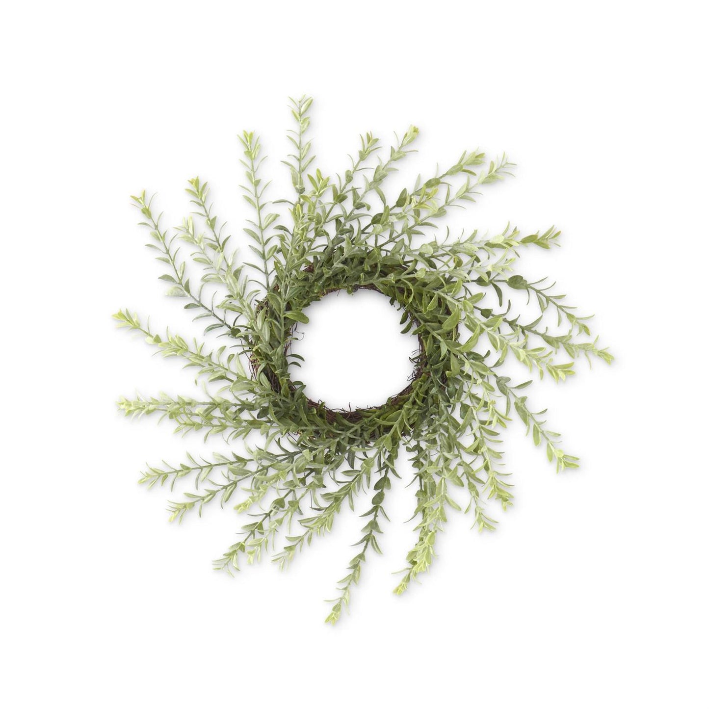 Powdered Green Real Touch Candle Ring