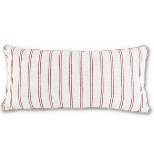 Red Stripe Pillow