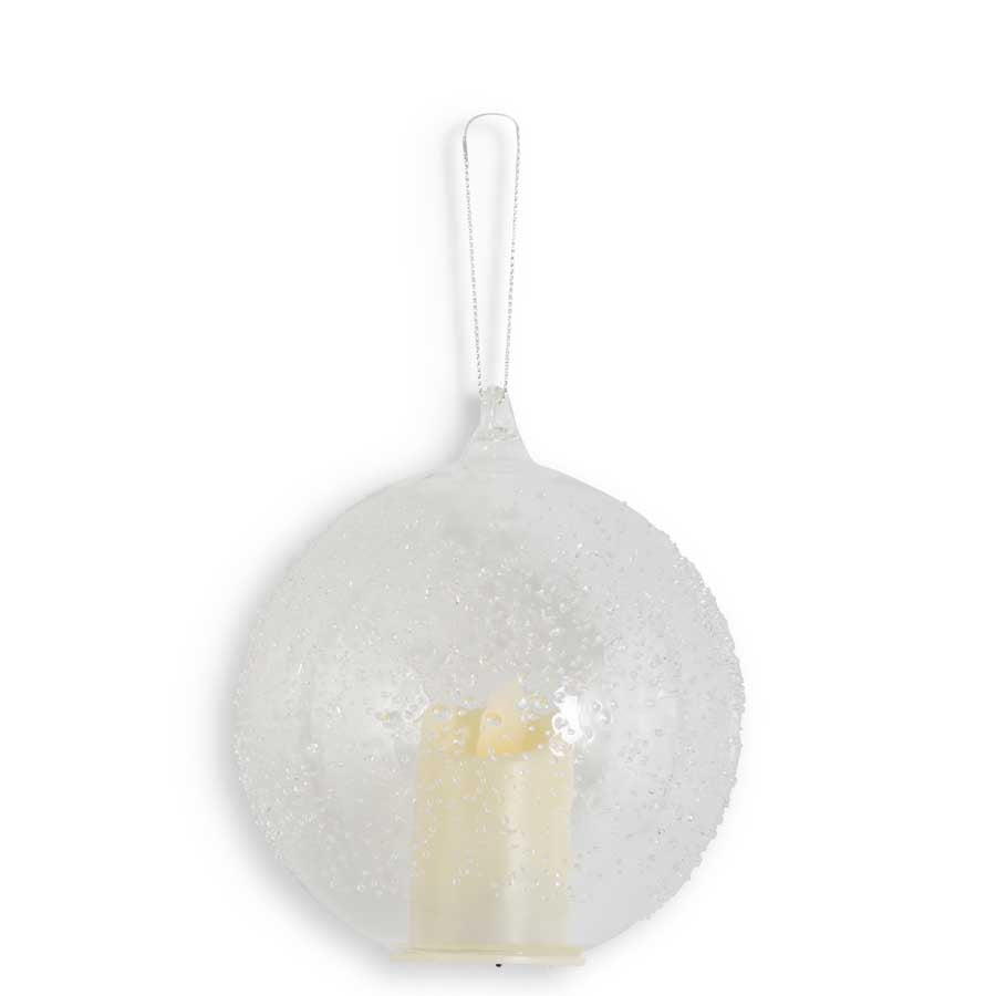 Glass Flicker Ornament