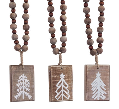 Tree Plaque Ornaments