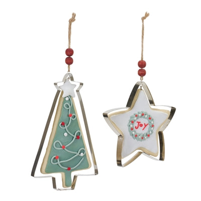 Cookie and Cookie Cutter Ornament