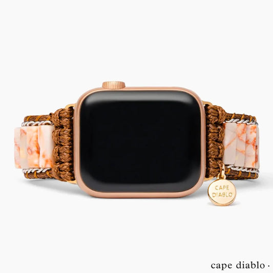 Delicate Imperial Jasper Apple Watch Strap