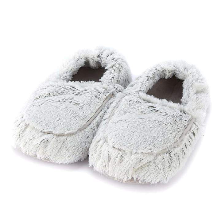 Warmies Marshmallow Gray Slippers