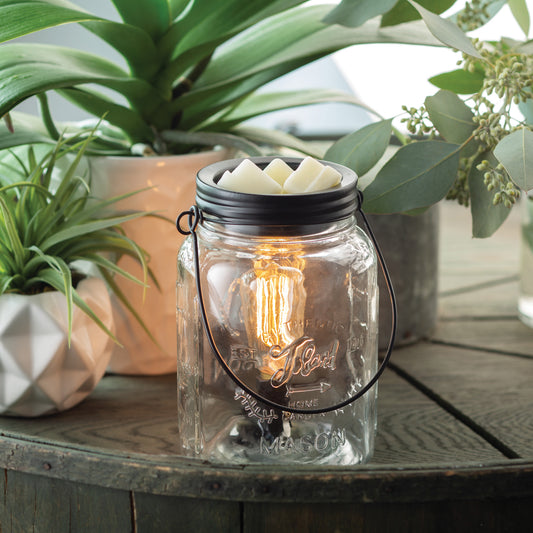 Mason Jar Edison Bulb Fragrance Warmer