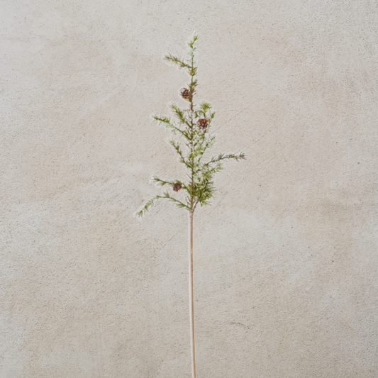 Glittered Snowy Pine Stem