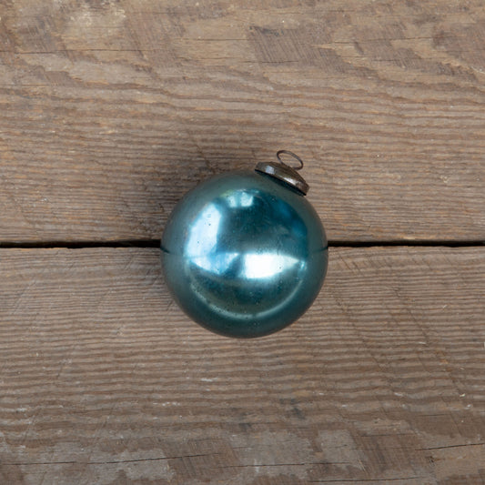 Medium Shiny Blue Kyanite Ball Ornament