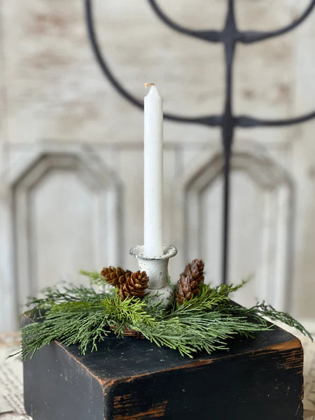 Advent Greens Candle Ring