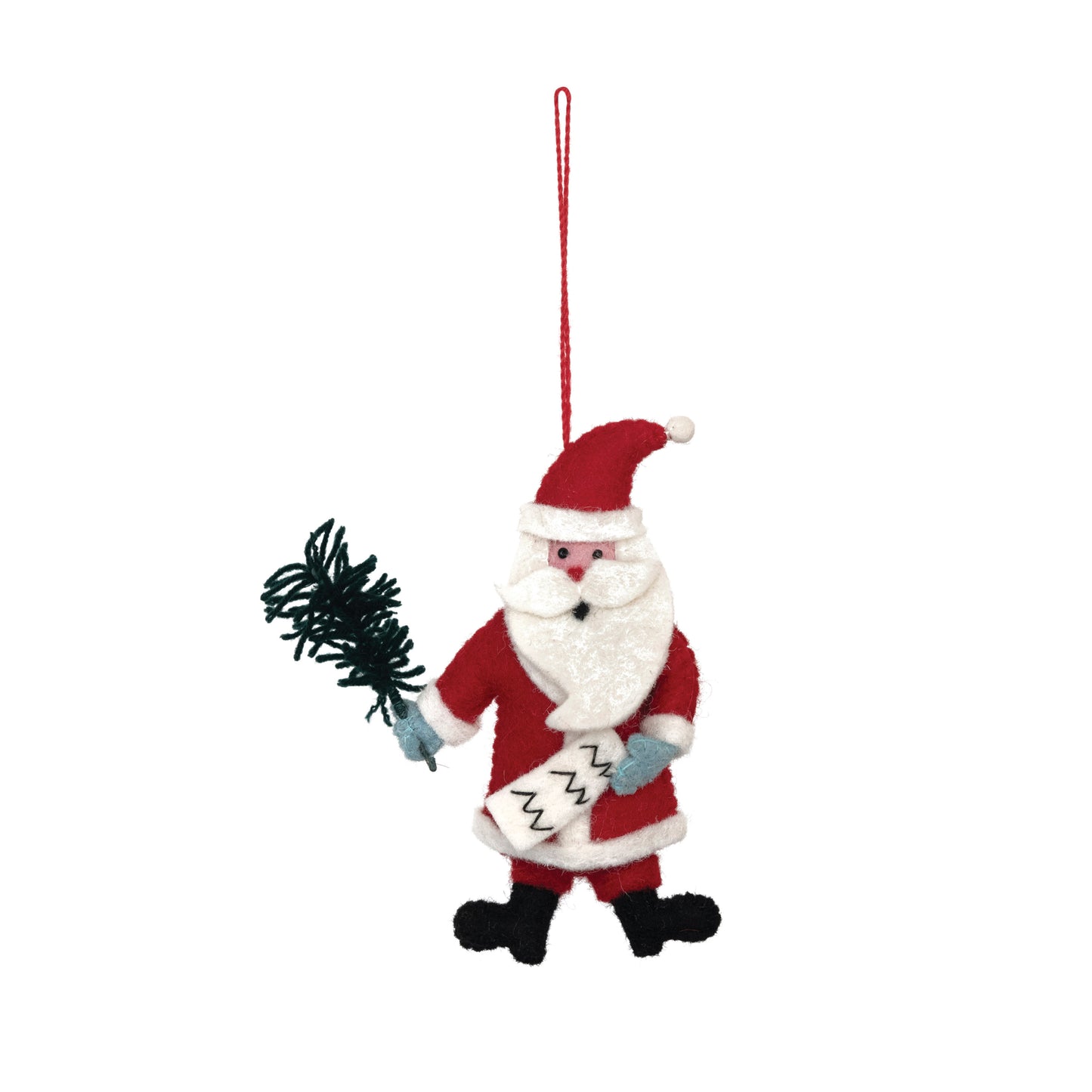 Felt Santa Ornament