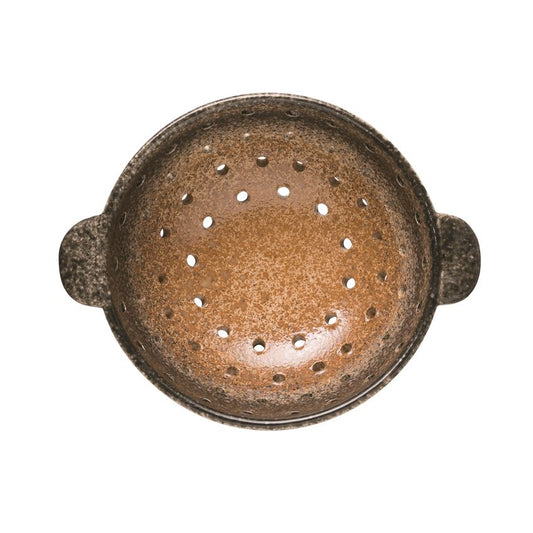 Stoneware Strainer