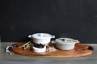 Stoneware Brie Baker