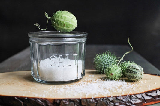 Glass Salt Cellar