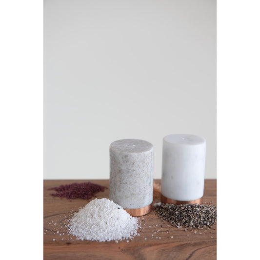 Marble Salt & Pepper Set