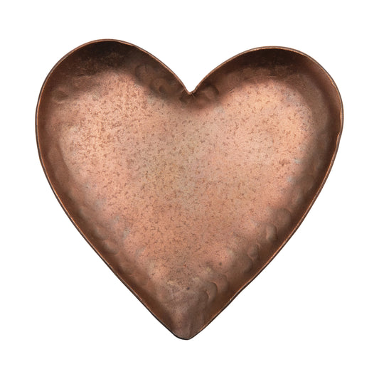 Hammered Heart Dish