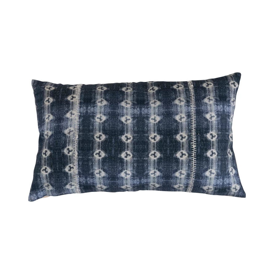 Batik Print Lumbar Pillow – Chic Artique