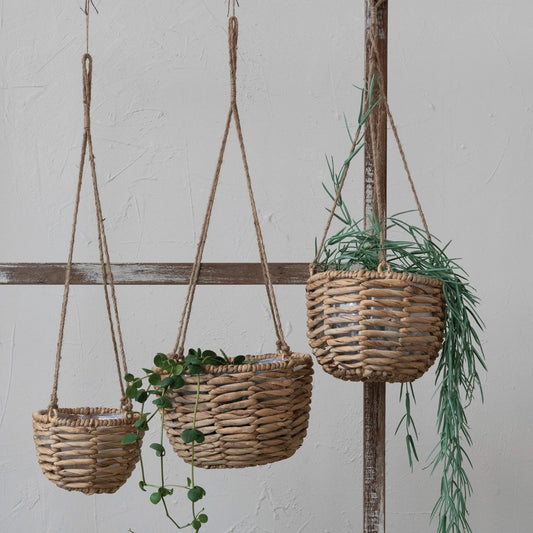 Hanging Water Hyacinth Planters *DNR