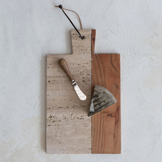 Travertine Cutting Board