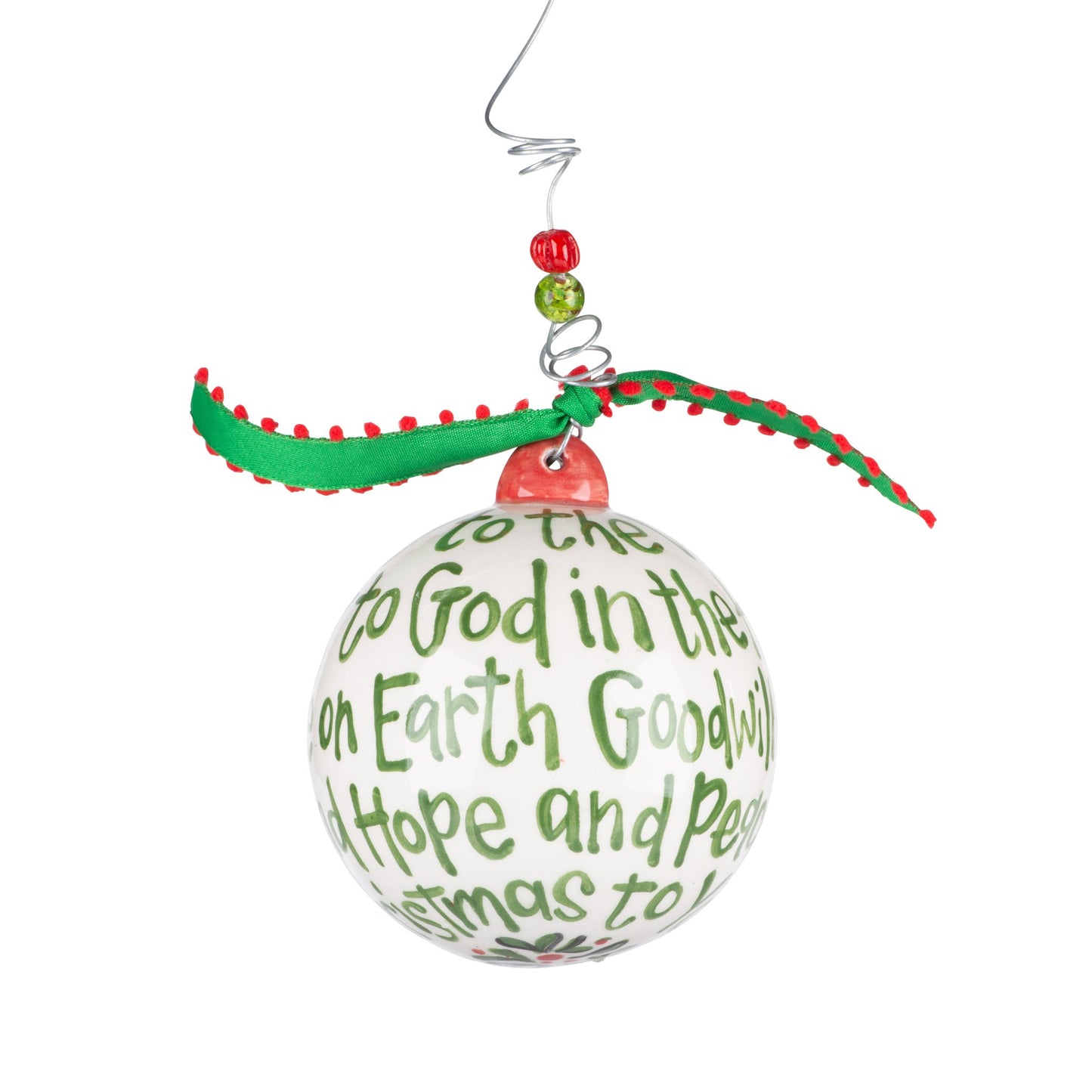 Joy to the World Ornament