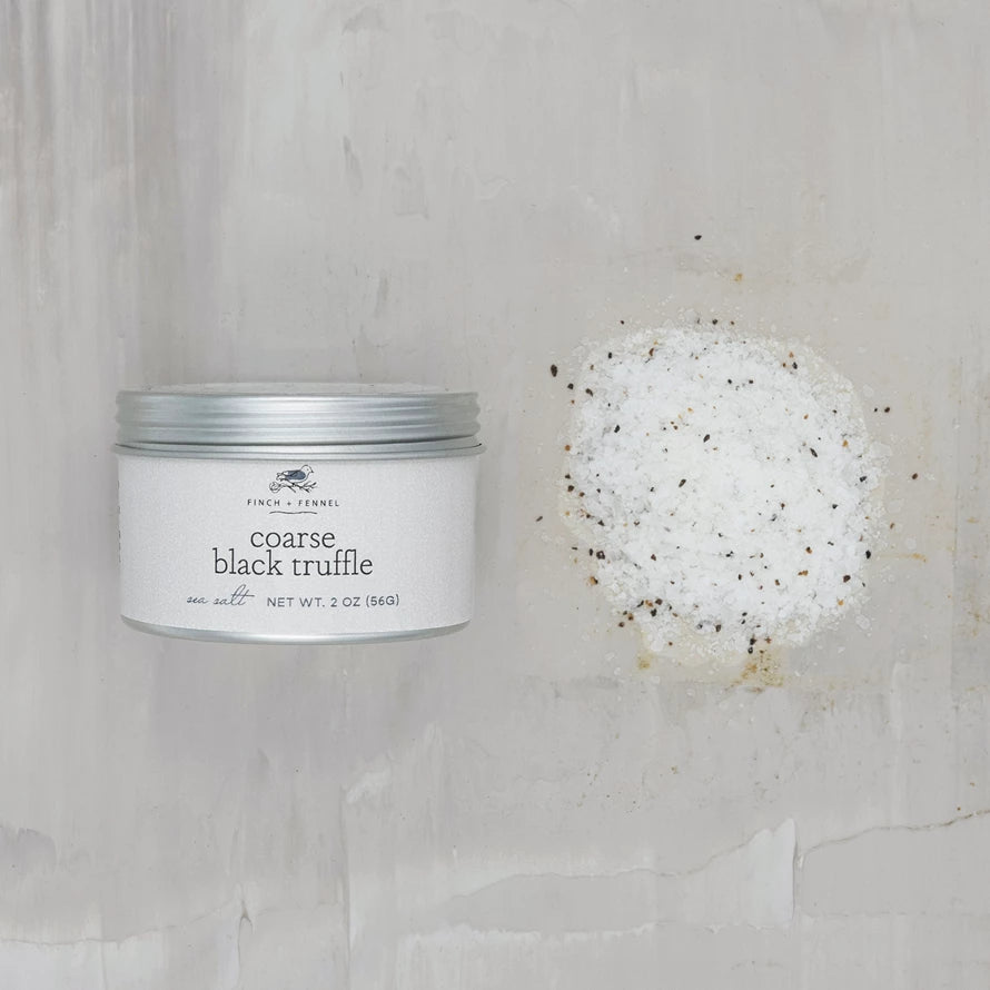 Coarse Black Truffle Sea Salt