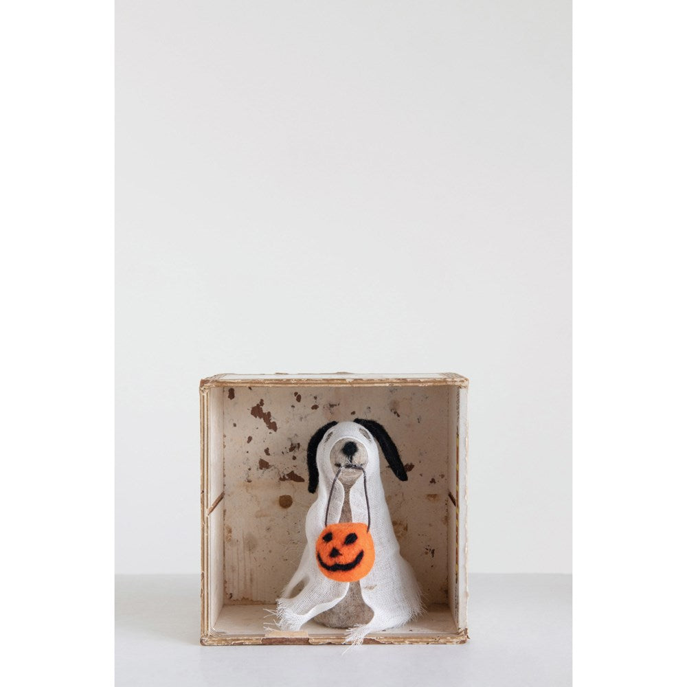 Wool Felt Costume Dog