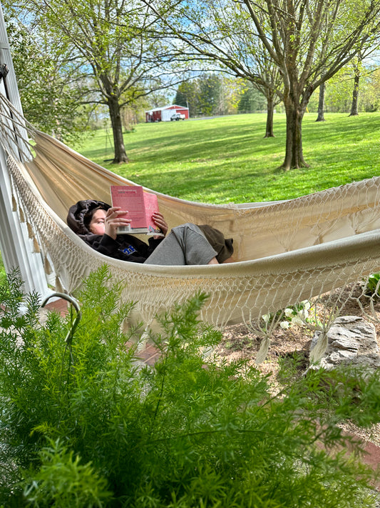 Hand-Loomed Double Hammock