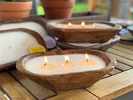 Petite Bread Bowl Candles