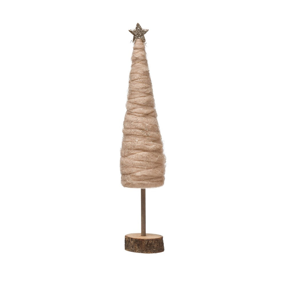 Blush Wool Tree