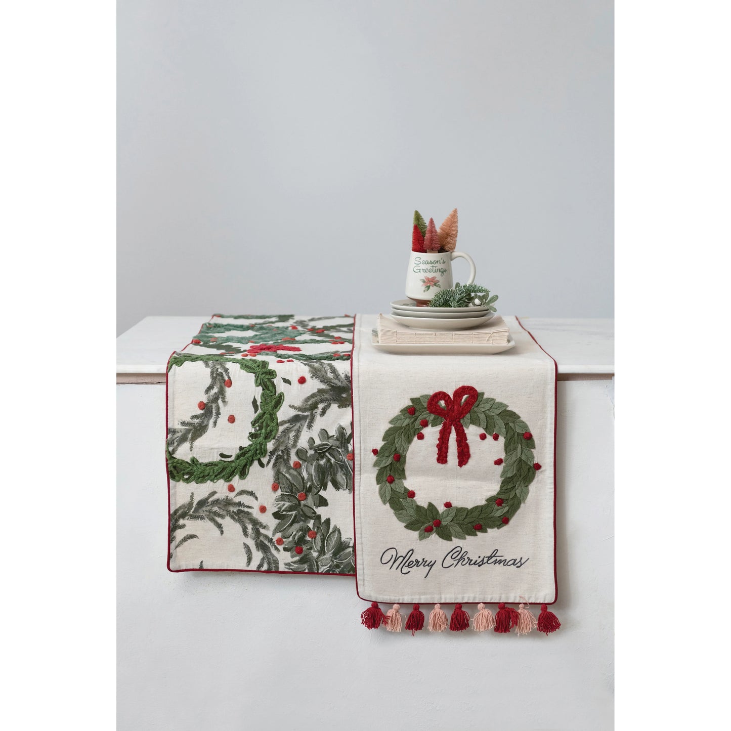 Merry Christmas Table Runner