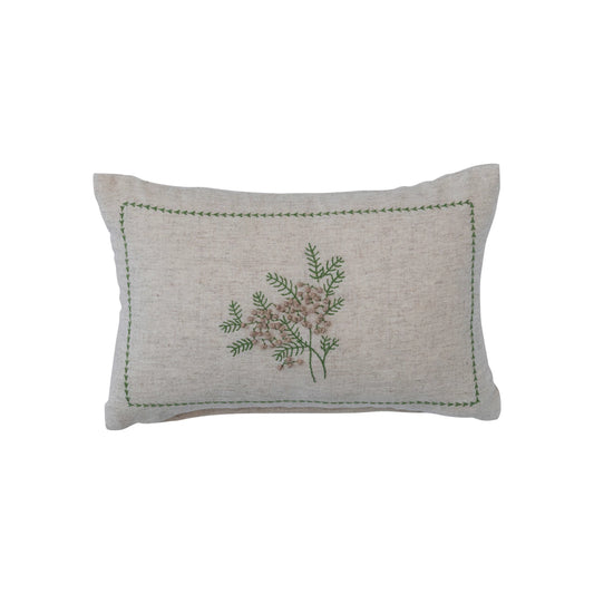 Cotton & Linen Lumbar Pillow