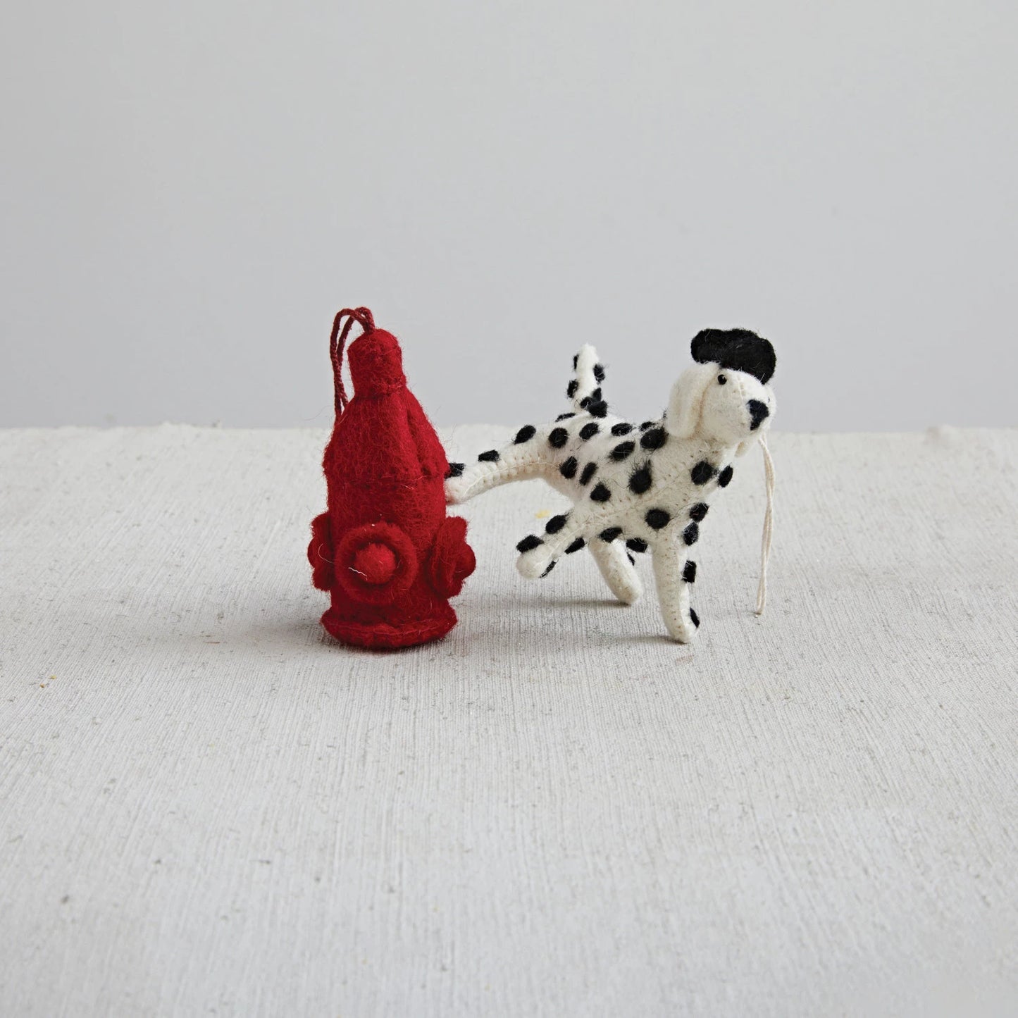 Handmade Wool Felt Dalmatian