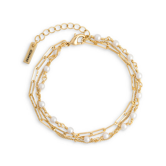 Pearls from Within Bracelet - Gold